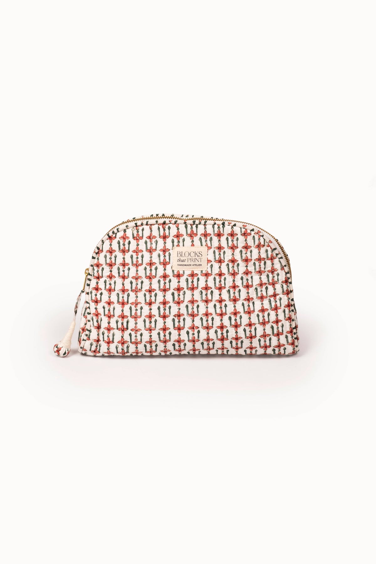Medium quilted travel pouches