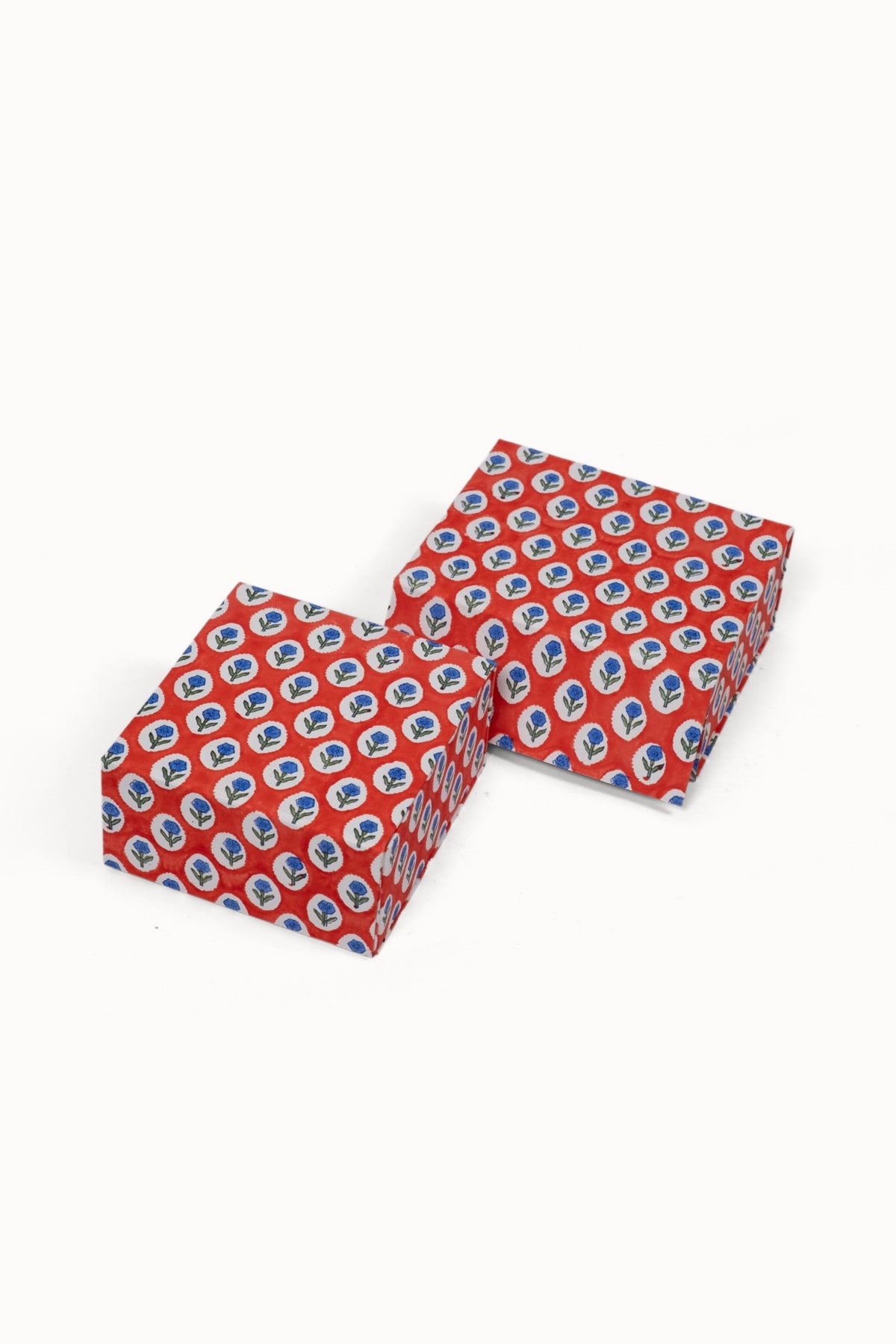 Decorative Storage & Gift Boxes (Collapsible) - Crimson Buta