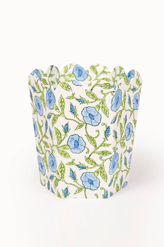 Block Print Storage/Waste Basket - Inaya (Collapsible)