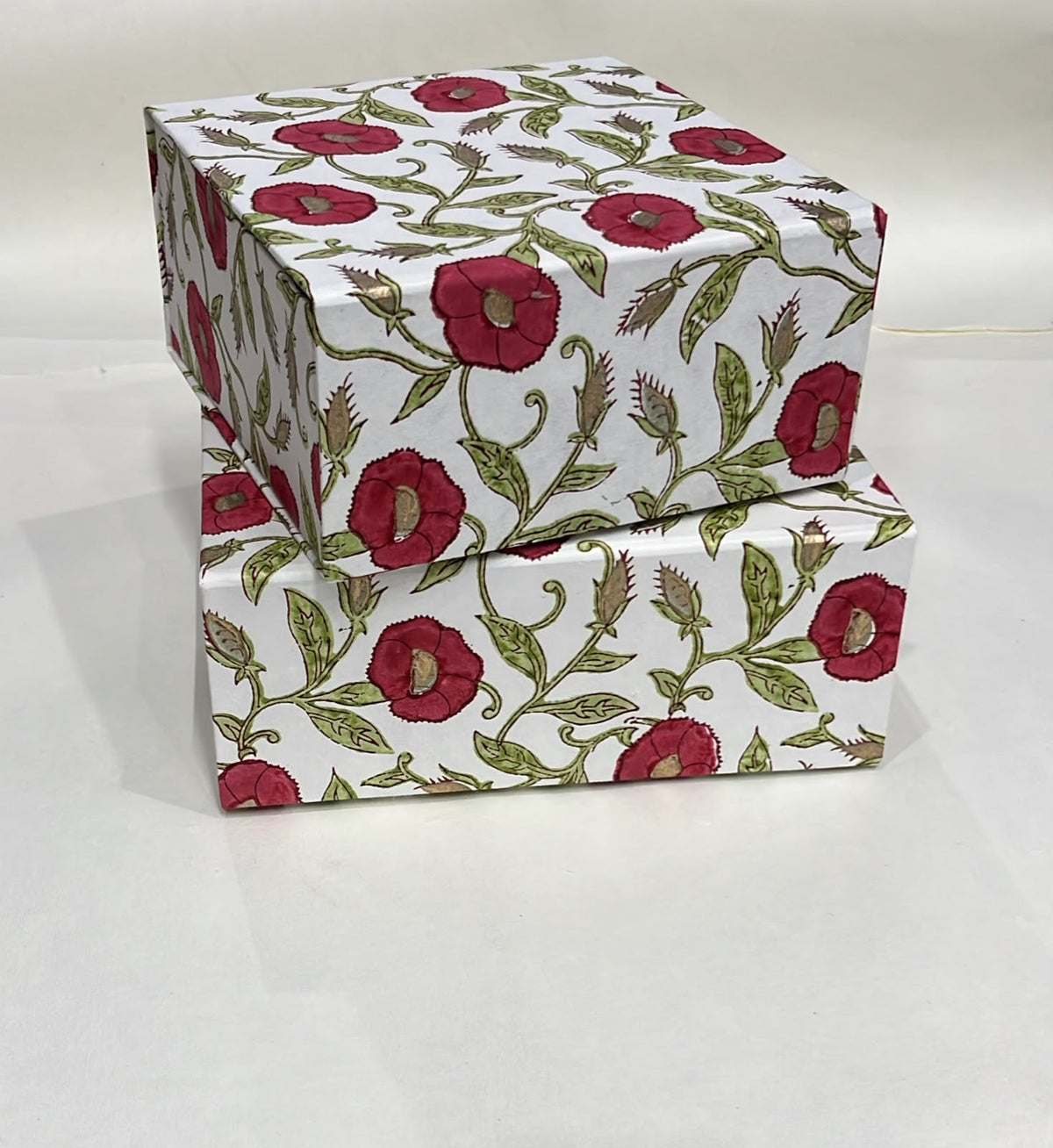 Ruby Inaya stacked decorative storage boxes