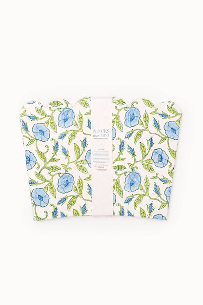 Block Print Storage/Waste Basket - Inaya (Collapsible)