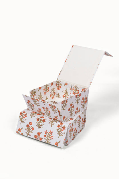 Decorative Storage & Gift Boxes (Collapsible) - Leela Apricot
